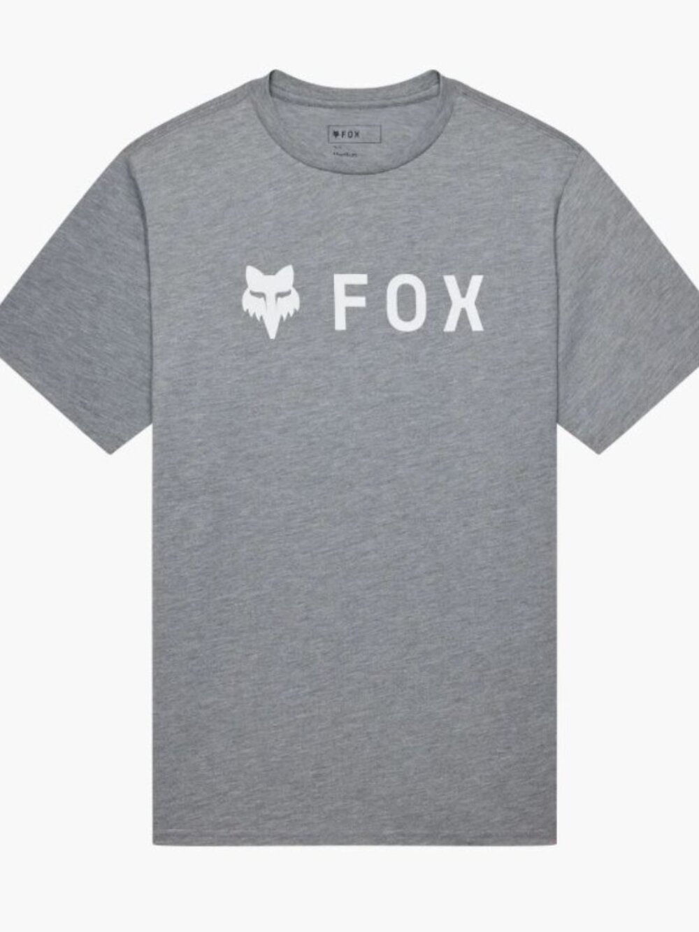 Fox Absolute Dri-Release Short Sleeve Tee Gray Size M New w/ tags Retail $39.95